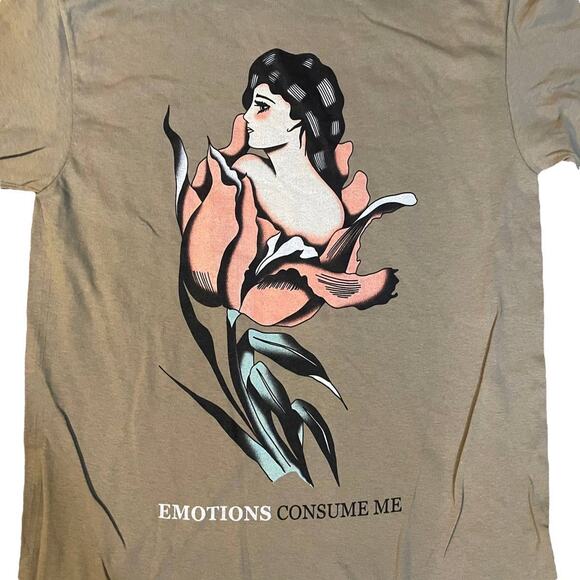Brow Emotions consume me T-shirt size M - Picture 2 of 4